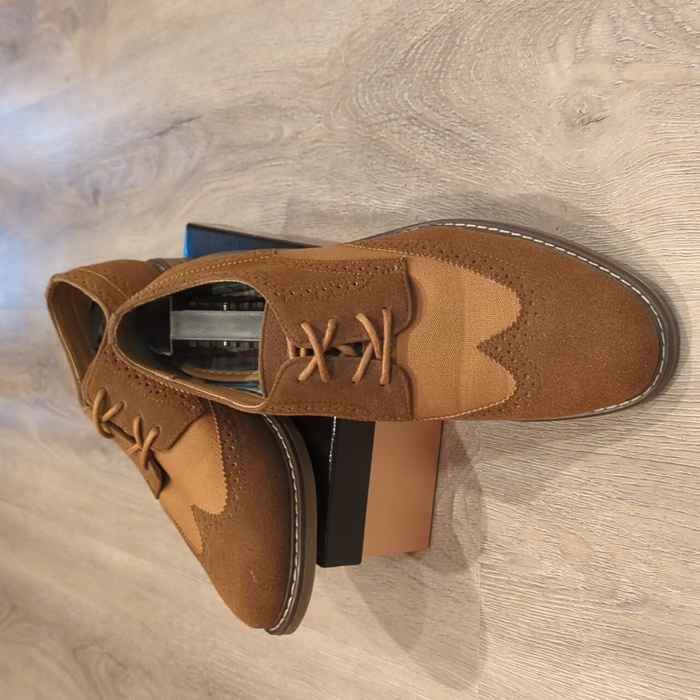 Izod Carey Oxford Vintage Wingtip Styling, 10M